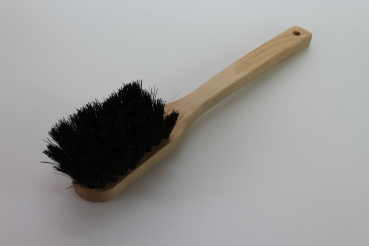 Stielbürste / Arenga dunkel natur, Holzkörper
